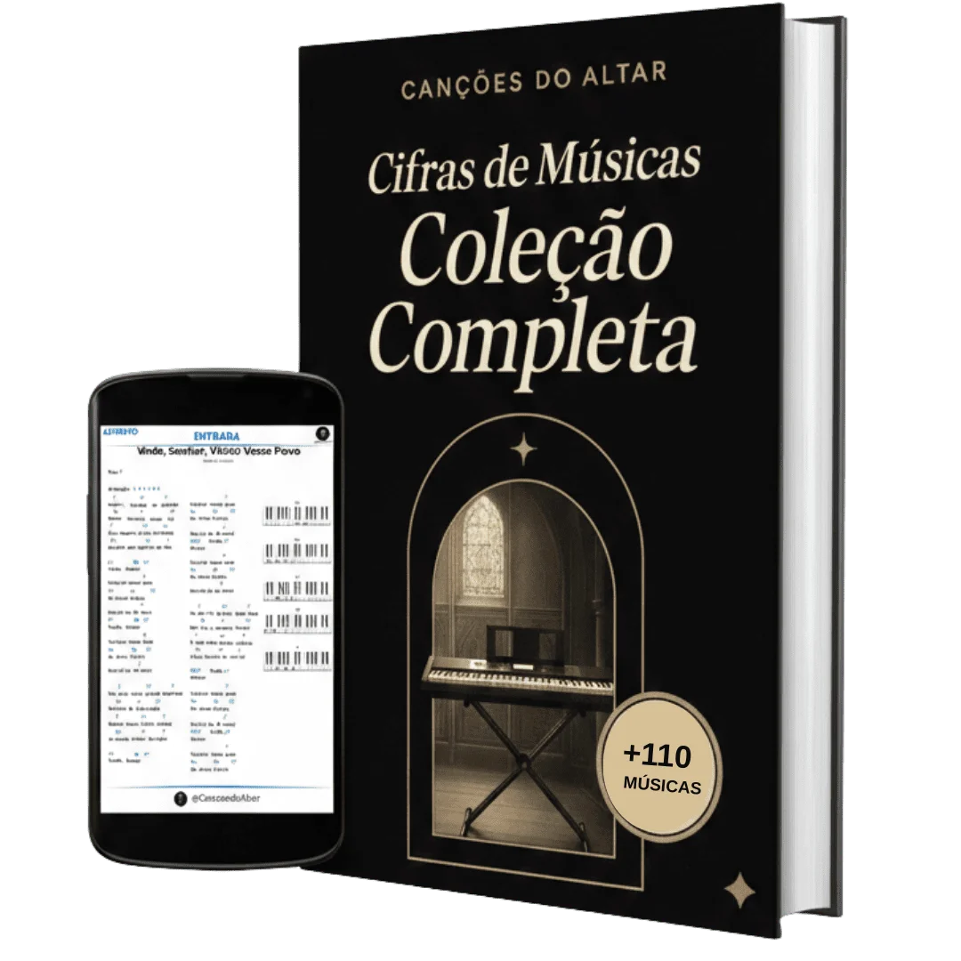 Mockup do Repertório Básico (Teclado)