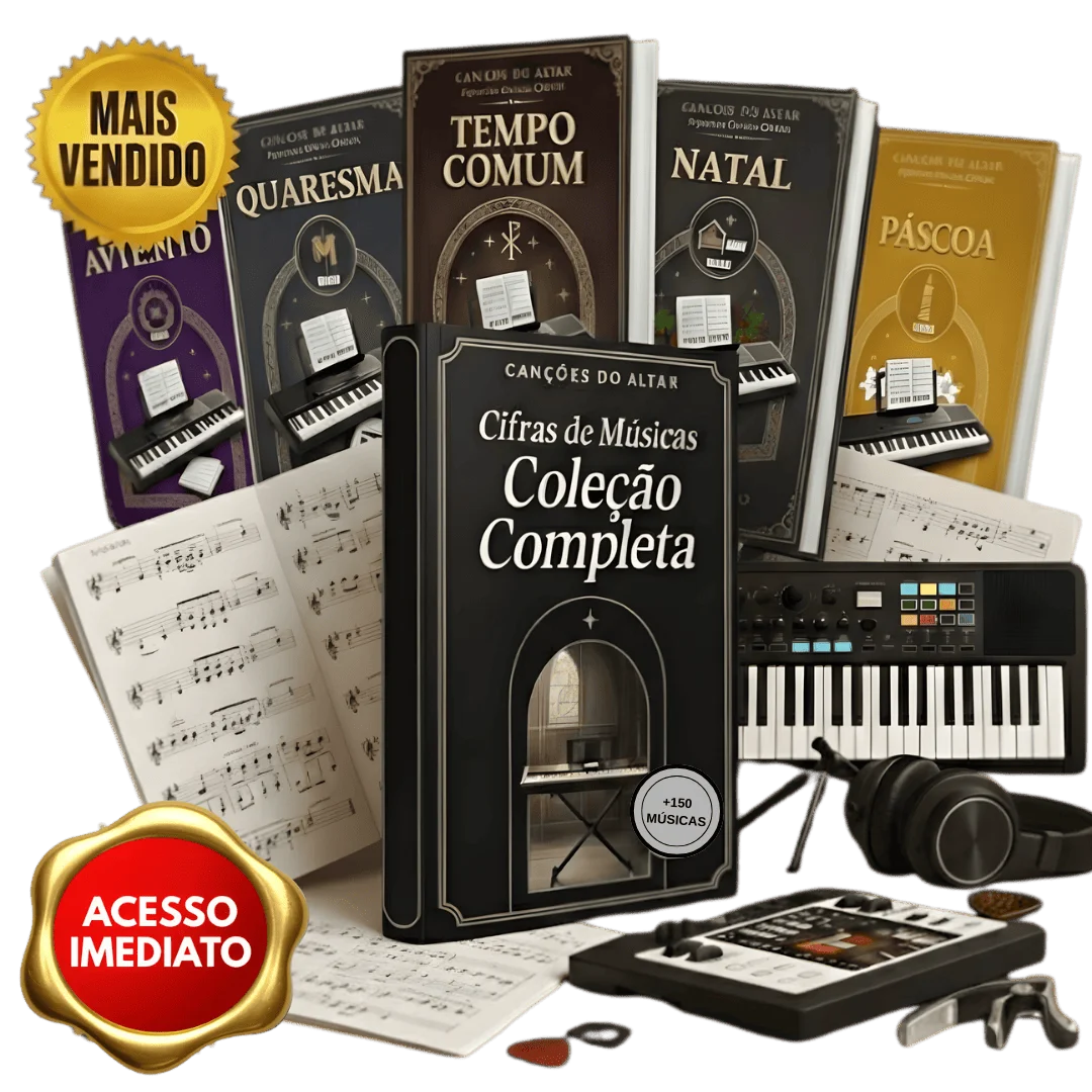 Canções do Altar - Repertório Completo para Teclado
